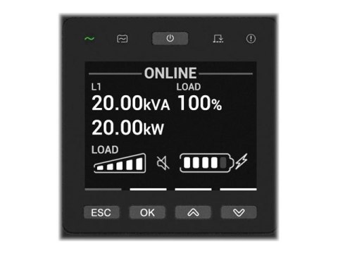 APC Smart-UPS RT - UPS (montowany w szafie rack / zewnętrzny) - AC 380/400/415 V - 15000 wat - 15000 VA - RS-232, USB, Ethernet 