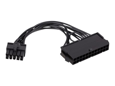 Akyga AK-CA-76 - Adapter zasilania - zasilanie ATX 24 pin (F) do zasilanie wewnętrzne 10 pin (F) - 10 cm