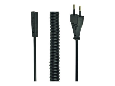 Cablexpert - Kabel zasilający - Europlug (M) do IEC 60320 C1 - 1.8 m - skręcony, odlewany