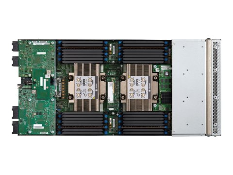 Cisco UCS 210c M6 - Serwer - węzeł komputerowy bez CPU - RAM 0 GB - SATA/SAS/PCI Express - wymiana podczas pracy 2,5" liczba wnę