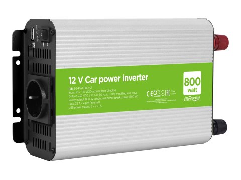 EnerGenie - Inwerter DC na AC - DC 10 - 16 V - 800 wat