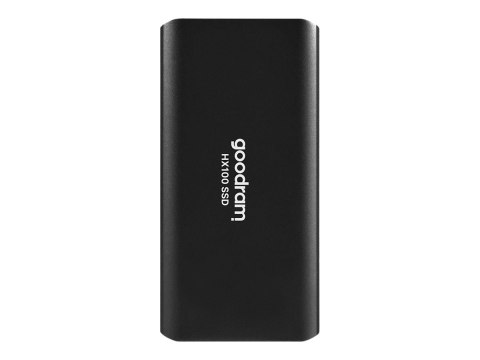 GOODRAM HX100 - SSD - 1024 GB - zewnętrzny (przenośne) - M.2 2242 - USB 3.2 Gen 2 (USB-C złącze) - czarny