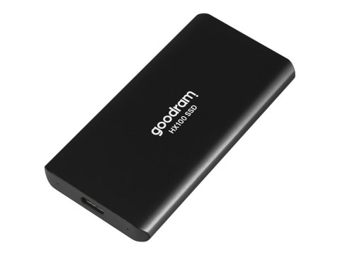 GOODRAM HX100 - SSD - 256 GB - zewnętrzny (przenośne) - M.2 2242 - USB 3.2 Gen 2 (USB-C złącze) - czarny