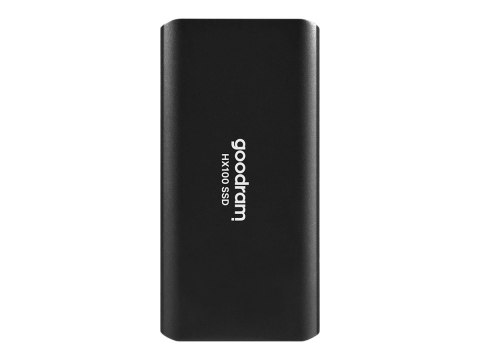 GOODRAM HX100 - SSD - 256 GB - zewnętrzny (przenośne) - M.2 2242 - USB 3.2 Gen 2 (USB-C złącze) - czarny