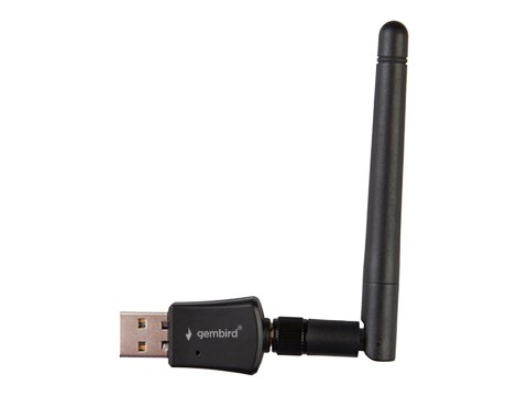 Gembird WNP-UA300P-02 HIGH POWER - Adapter sieciowy - USB 2.0 - 802.11b/g/n