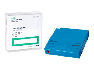 HPE - 20 x LTO Ultrium 9 - 18 TB / 45 TB - etykiety zapisywalne, etykieta inna niż niestandardowa - jasnoniebieski - pakiet bibl