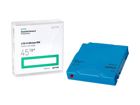 HPE - LTO Ultrium 9 - 18 TB / 45 TB - jasnoniebieski - dla P/N: R7E99A, R7F00A, R7F01A, R7F02A