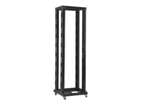 Intellinet Open Frame - Stojak - RAL 9004, czarny - 42U - 19"