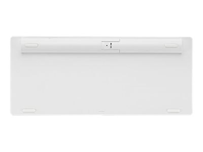 Kensington Multi-Device Dual Wireless Compact Keyboard - Klawiatura - bezprzewodowa - 2.4 GHz, Bluetooth 3.0, Bluetooth 5.0 - Wi
