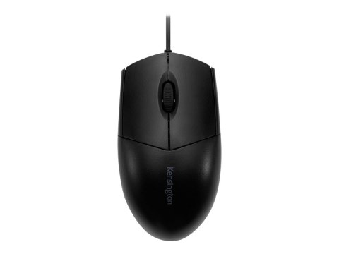 Kensington Pro Fit Washable Wired Mouse - Mysz - prawo i leworęczna - optyczna - 3 przyciski - przewodowa - USB