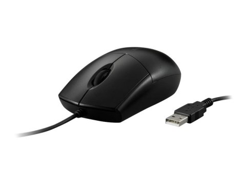 Kensington Pro Fit Washable Wired Mouse - Mysz - prawo i leworęczna - optyczna - 3 przyciski - przewodowa - USB