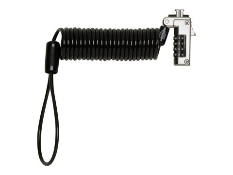 Kensington Slim Portable - Linka blokady - kombinacja, gniazdo standardowe - 1.8 m