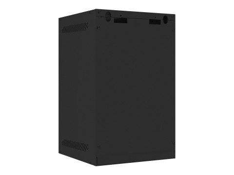 Lanberg - Stojak szafa - do montażu na ścianie - czarny, RAL 9004 - 9U - 10"
