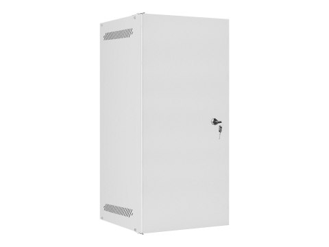 Lanberg - Stojak szafa - do montażu na ścianie - szary, RAL 7035 - 12U - 10"