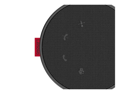 Lenovo Go - Głośnik zestawu głośnomówiącego - przewodowa - USB-C - czarny grom, gradowo-szary - Certyfikat Microsoft Teams