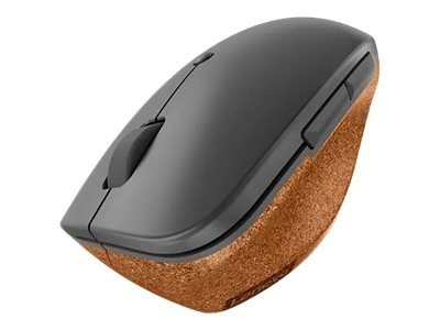 Lenovo Go - Mysz - ergonomiczna - niebieska optyczna - 6 przyciski - bezprzewodowa - 2.4 GHz - odbiornik bezprzewodowy USB - sza
