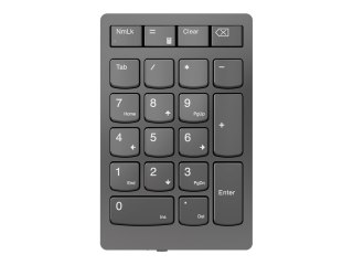 Lenovo Go Wireless Numeric Keypad - Klawiatura keypad - bezprzewodowa - 2.4 GHz - przełącznik: Nożycowa Struktura Klawiszy - gra