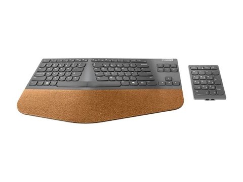 Lenovo Go Wireless Numeric Keypad - Klawiatura keypad - bezprzewodowa - 2.4 GHz - przełącznik: Nożycowa Struktura Klawiszy - gra