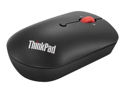 Lenovo ThinkPad Compact - Mysz - prawo i leworęczna - optyczna - 4 przyciski - bezprzewodowa - 2.4 GHz - odbiornik bezprzewodowy