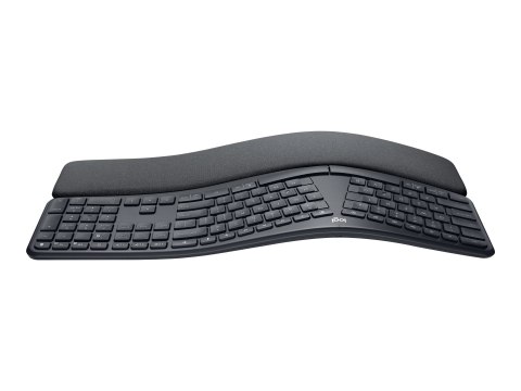 Logitech Ergo Series ERGO K860 for Business - Klawiatura - full size - bezprzewodowa - 2.4 GHz, Bluetooth 5.0 LE - QWERTY - Międ