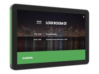 Logitech Tap Scheduler Purpose-Built Scheduling Panel for Meeting Rooms - Urządzenie do wideokonferencji - Certyfikat Microsoft 