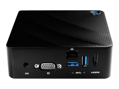 MSI Cubi N JSL 001BEU - Komputer barebone - mini PC 1 x Pentium Silver N6000 / do 3.3 GHz - RAM 0 GB - UHD Graphics - czarny