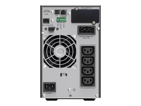 PowerWalker VFI 1500 ICT IoT - UPS - 1500 wat - 1500 VA - 9 Ah - RS-232, USB, Ethernet - złącza wyjściowe: 4