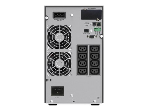 PowerWalker VFI 2000 ICT IoT - UPS - 2000 wat - 2000 VA - 7 Ah - RS-232, USB, Ethernet - złącza wyjściowe: 8
