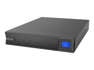 PowerWalker VFI 3000 ICR IoT - UPS (montowany w szafie rack / zewnętrzny) - 3000 wat - 3000 VA - 9 Ah - RS-232, USB, Ethernet - 