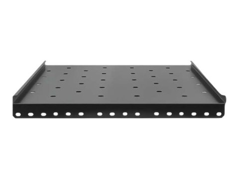 Qoltec - Półka montowana w obudowie - czarny - 19"