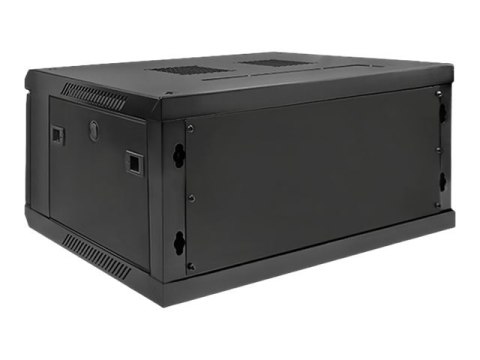 Qoltec - Stojak szafa - czarny - 4U - 19"