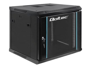 Qoltec - Stojak szafa - czarny - 9U - 19"