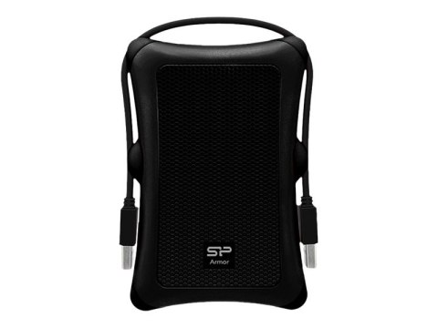 SILICON POWER Armor A30 - Dysk twardy - 2 TB - zewnętrzny (przenośne) - 2,5" - USB 3.2 Gen 1 - czarny