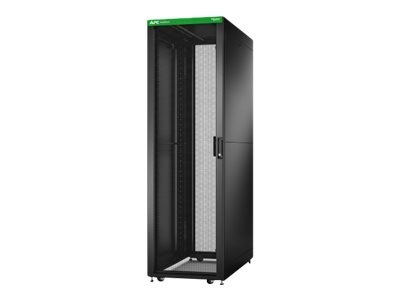 APC Easy Rack - Stojak (pion) - szafa - płaska obudowa - czarny - 42U - 19"