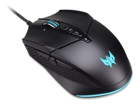 Acer Predator Cestus 335 (PMW120) - Mysz - ergonomiczna - optyczna - 10 przyciski - przewodowa - USB 2.0 - czarny - do sprzedaży
