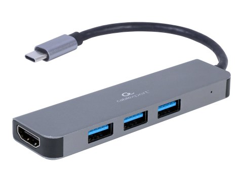 Cablexpert A-CM-COMBO2-01 - Stacja dokująca - USB-C 3.2 - HDMI