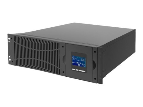 DIGITUS DN-170107 - UPS (montowany w szafie rack / zewnętrzny) - AC 120-276 V - 10000 wat - 10000 VA - bez baterii - RS-232, USB