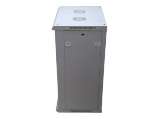 Extralink - Stojak szafa - do montażu na ścianie - szary - 15U - 19"