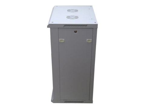 Extralink - Stojak szafa - do montażu na ścianie - szary - 15U - 19"