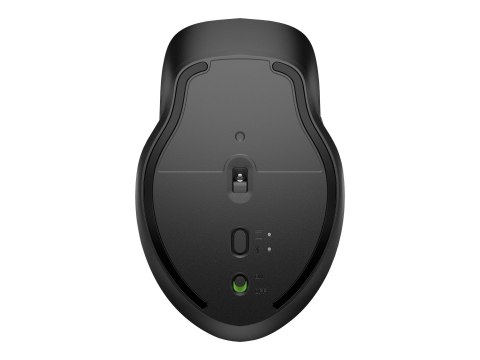 HP 430 - Mysz - ergonomiczna - wiele urządzeń - prawo i leworęczna - 5 przyciski - bezprzewodowa - Bluetooth 5.0, 2.4 GHz - odbi