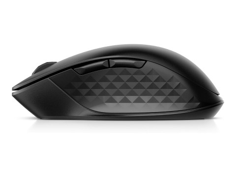 HP 430 - Mysz - ergonomiczna - wiele urządzeń - prawo i leworęczna - 5 przyciski - bezprzewodowa - Bluetooth 5.0, 2.4 GHz - odbi