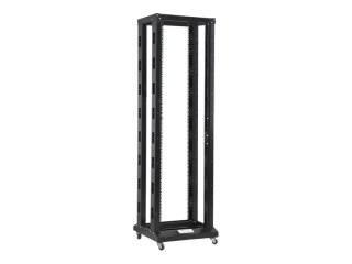 Intellinet - Stojak rama otwarta - 4 słupki - RAL 9004, czarny - 29U - 19"