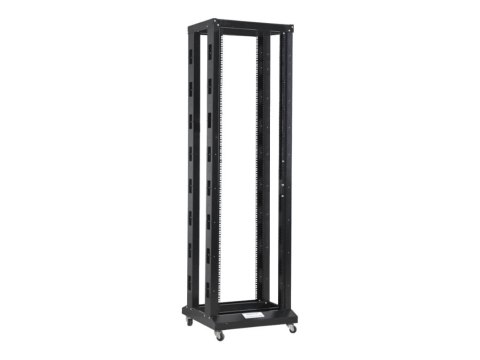 Intellinet - Stojak rama otwarta - 4 słupki - RAL 9004, czarny - 29U - 19"