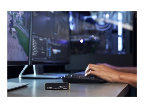 Kingston KC3000 - SSD - 512 GB - wewnętrzny - M.2 2280 - PCIe 4.0 (NVMe) - dla Intel Next Unit of Computing 12 Pro Kit - NUC12WS