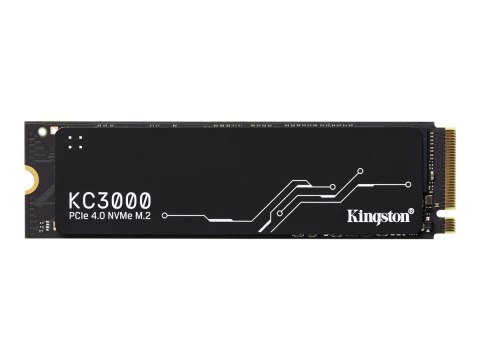 Kingston KC3000 - SSD - 512 GB - wewnętrzny - M.2 2280 - PCIe 4.0 (NVMe) - dla Intel Next Unit of Computing 12 Pro Kit - NUC12WS