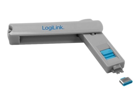 LogiLink - Bloker portu USB-C - niebieski (pakiet 10)
