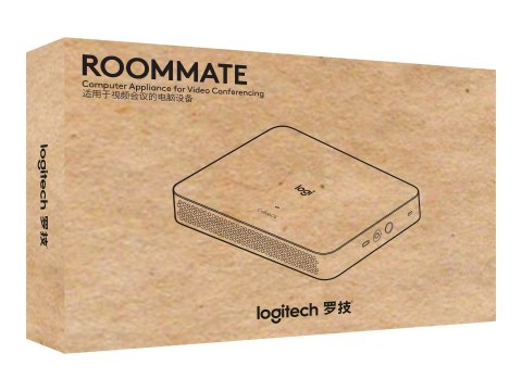 Logitech RoomMate - Urządzenie do wideokonferencji - Certyfikat Zoom - power adapter included