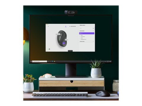 Logitech Signature M650 L LEFT - Mysz - duży rozmiar - dla leworęcznych - optyczna - 5 przyciski - bezprzewodowa - 2.4 GHz, Blue