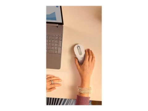 Logitech Signature M650 for Business - Mysz - bezprzewodowa - 2.4 GHz, Bluetooth - odbiornik Logitech Logi Bolt USB - nietypowa 