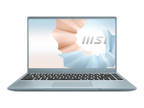 MSI Modern 14 B11MO-029PL - Intel Core i7 - 1165G7 / do 4.7 GHz - Windows 10 Home - Grafika Intel Iris Xe - 8 GB RAM - 512 GB SS